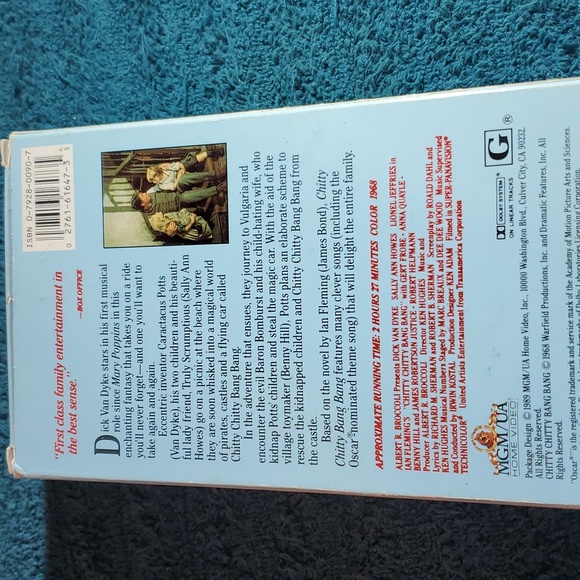 Chitty Chitty bang bang vhs tape movie - Picture 2 of 4
